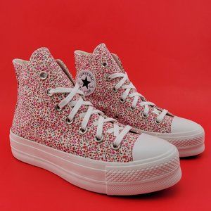 vintage floral platform chuck taylor all star high top